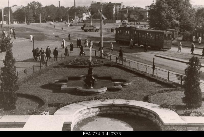 View of Stalin Square.