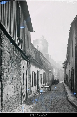 Street in the Old Town of Tallinn.  duplicate photo