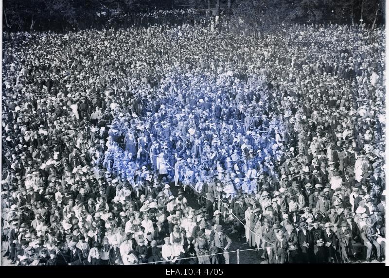 View of the song square during the 10th general song festival.