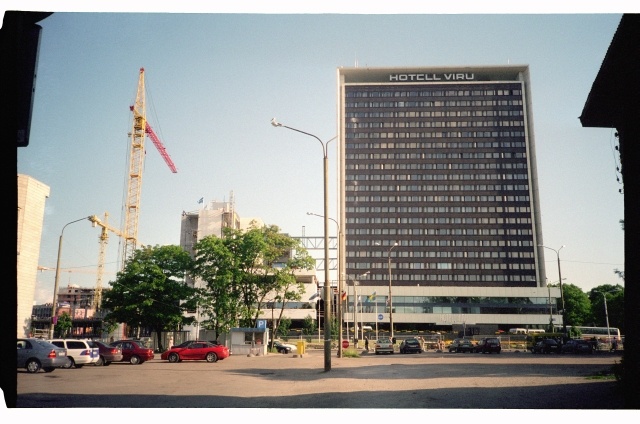 View of Viru Hotel in Tallinn