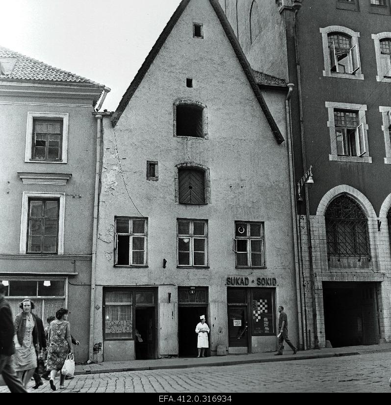 Houses near the old market.