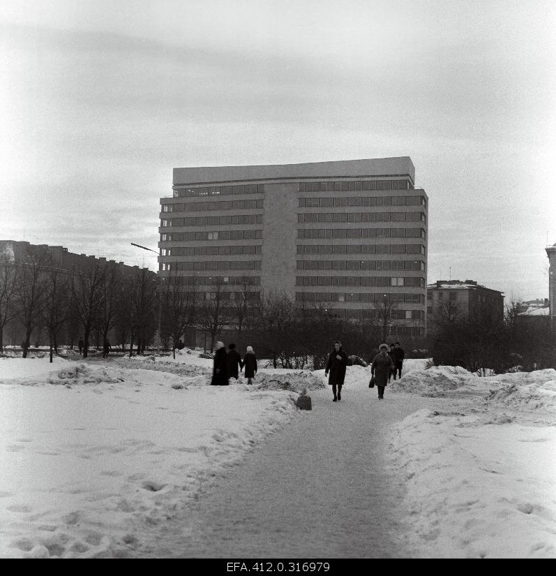 New Central Committee building Lenin pst.
