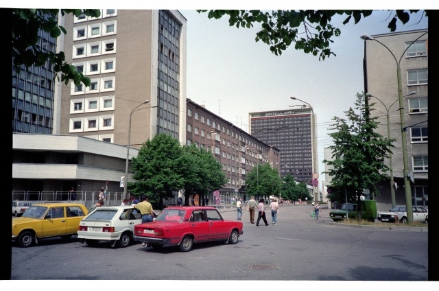 View Viru hotel direction in Tallinn