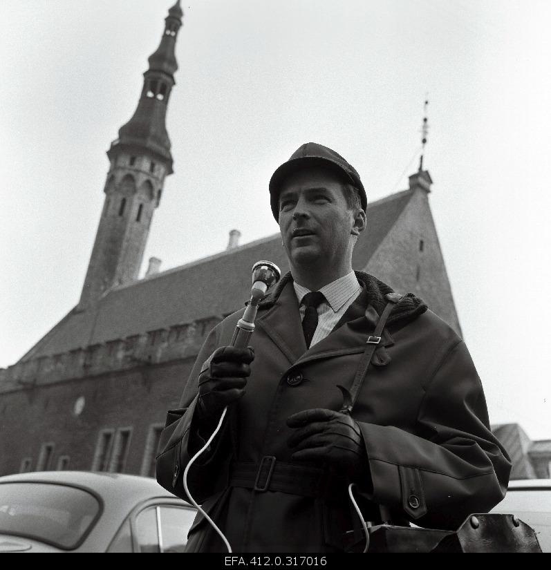 Radio porter Ivar Trikkel.
