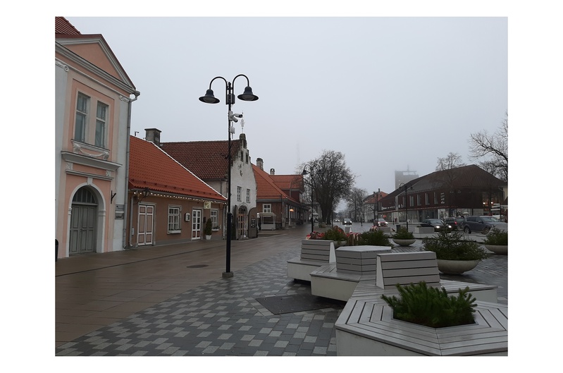 Tallinna tänav Kuressaares rephoto