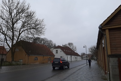Street Kuressaare County of Saare County Kuressaare City rephoto