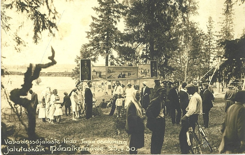 Walk of the Tapa Department of the Alliance of Freedom Warriors to Männikumägi 20.05.1930