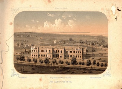 Tallinn Railway Station (Balti Station). Page from Tallinn Album  similar photo