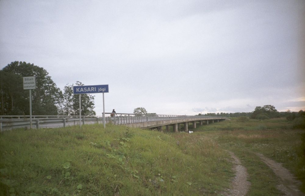 Cross-virtsu new highway bridge on the Kasari River