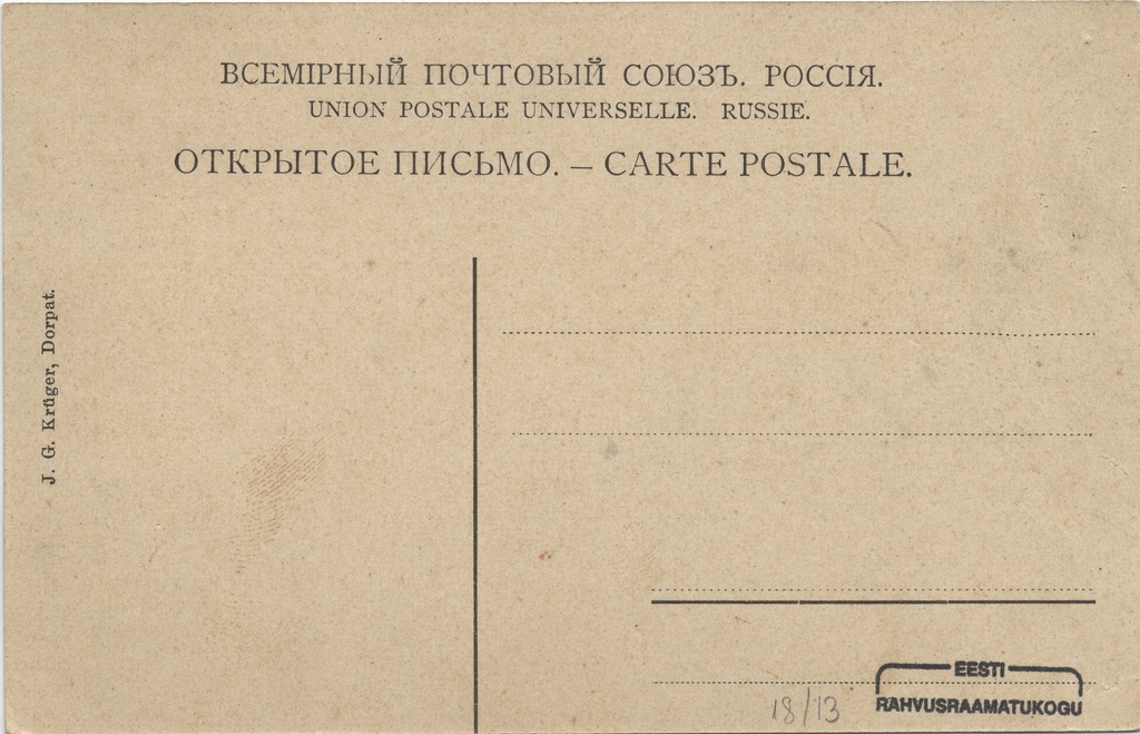 Dorpat : Domruine