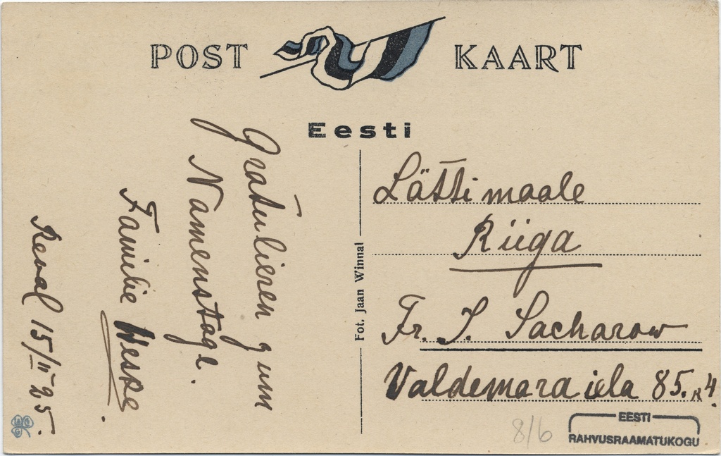 Tallinn-Reval : walli kraaw