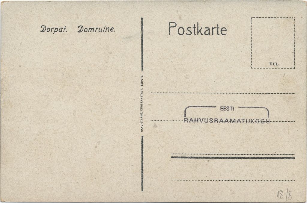 Dorpat : Domruine