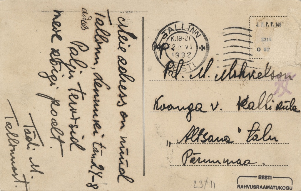Tallinn : Jaani Street = Reval : Johannisstrasse