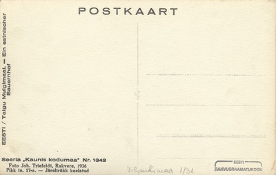 Estonian Farm in Mulgimaa : Ein estnischer Farm /  duplicate photo