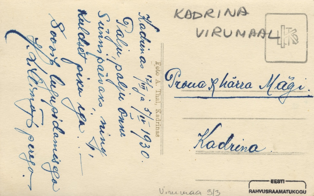 Kadrina Virumaal