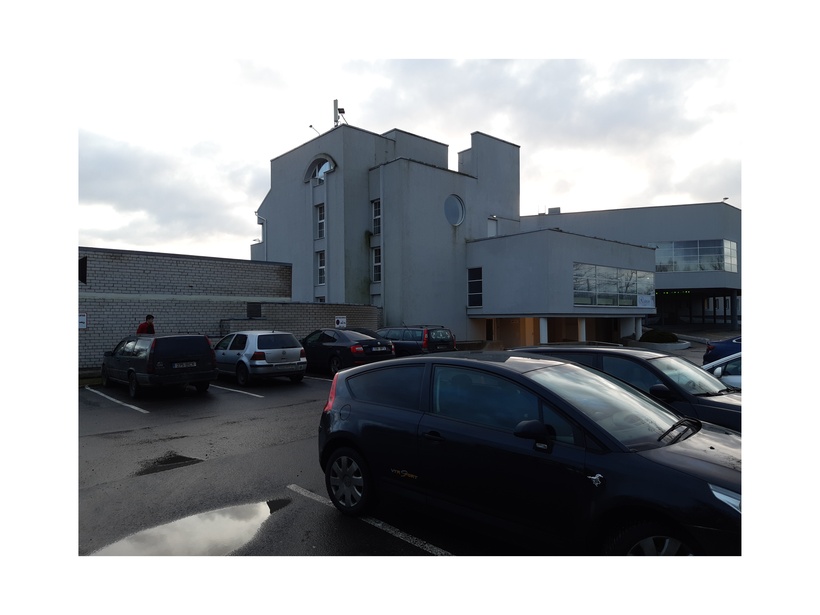 Hotel Strand, former APN member in Pärnu (built under construction). Architect Meeli Truu, eke p rephoto