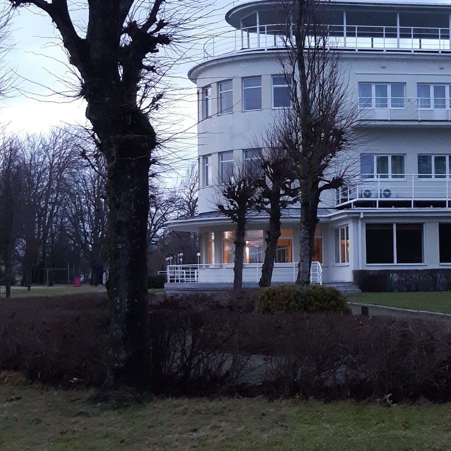 Pärnu, beach hotel. rephoto