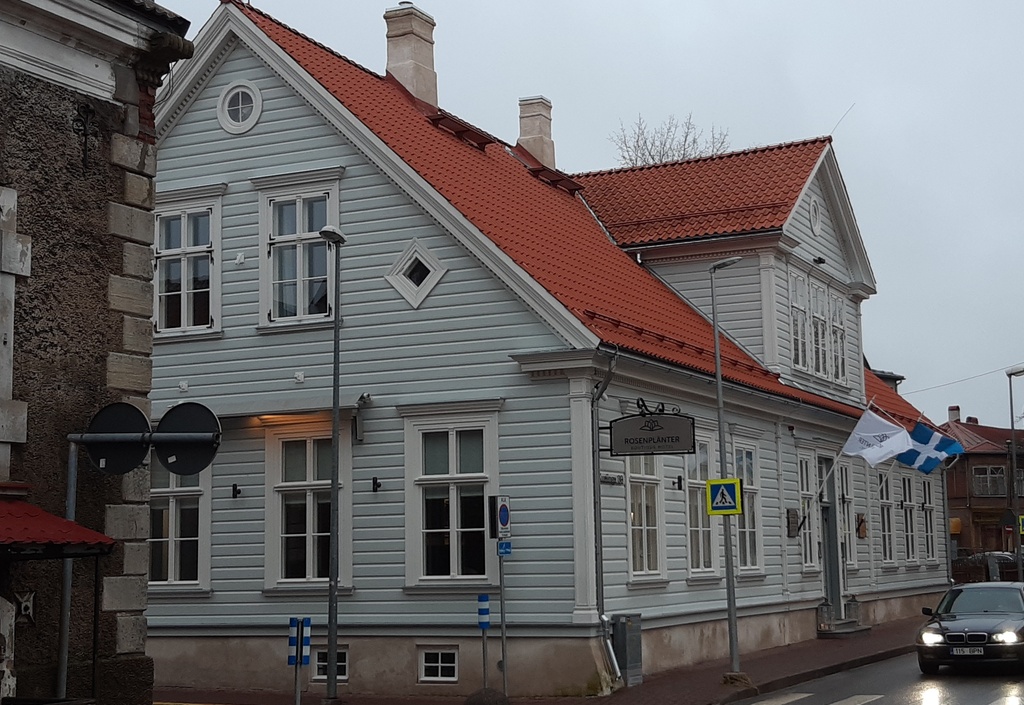 Rosenplänter's residence in Pärnu, V. Kingissepa tn. 30 rephoto