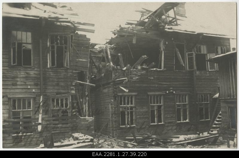 Kreenholm Workers’ House crushed in the War of Independence