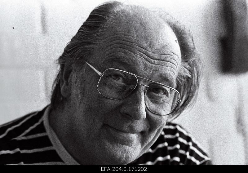 Writer Jaan Kross.