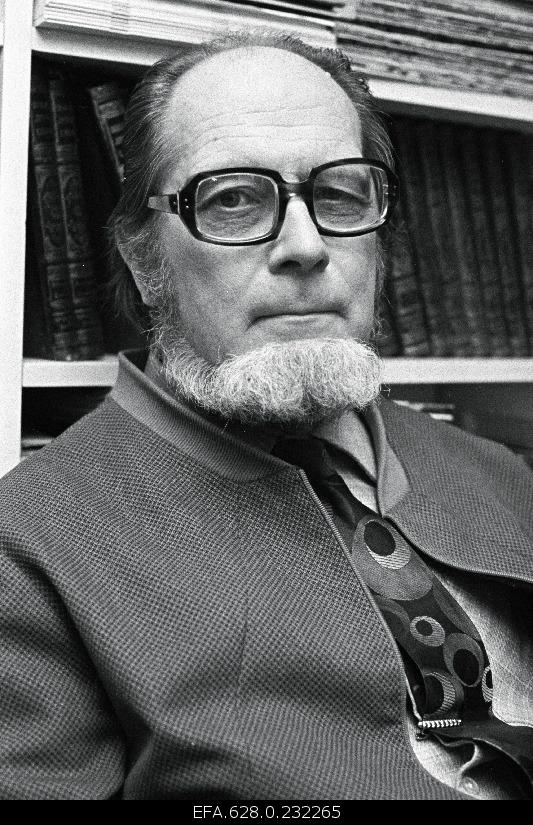 Writer Jaan Kross.
