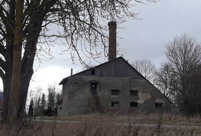 The cross manor was dried up by Harju County Padise County Harju-Risti village rephoto