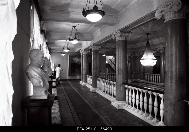 Internal view of the Russian Culture Centre on the seaside.