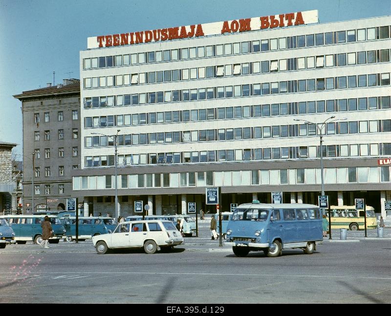 View of the Service House.