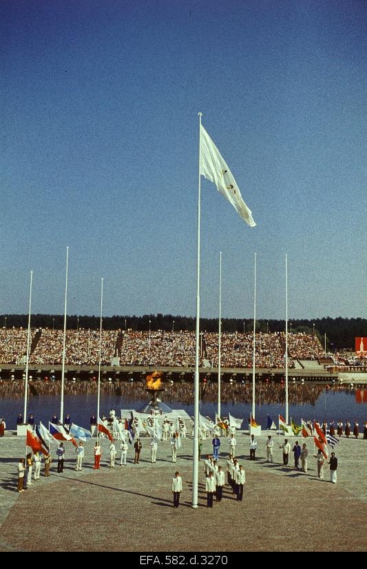 Formal completion of Tallinn Olympic Regate at the Pirita Olympic Sailing Centre.