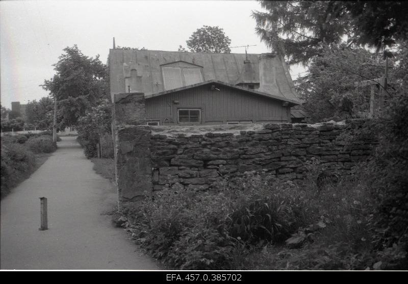 View of the sculptor Amandus Adamson's house.