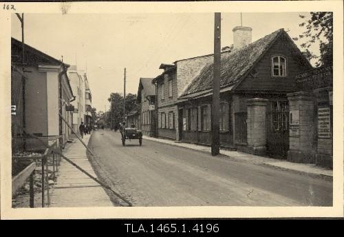 Houses on the Little Roosikrants Street, dismantled in 1935.