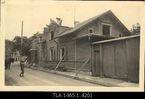Dr. e. Wulffi's house in the Great Rosary, dismantled in 1935.