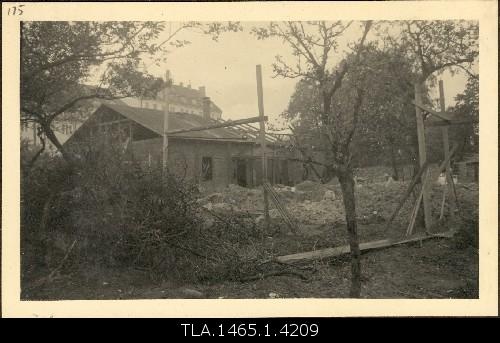 Prayer house on Kaupehe Street. Dismantled in 1934.
