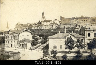 View Toompea from the west.  duplicate photo