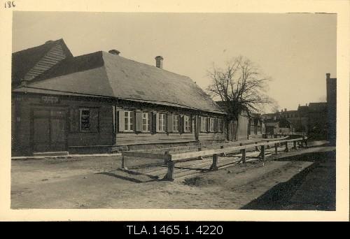 View on the River Street (in Kanal), houses dismantled in 1935.