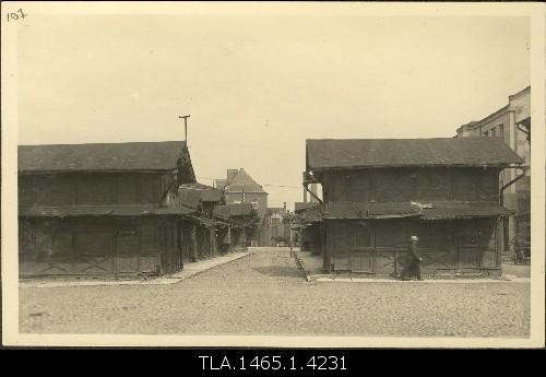 Shops in the Russian market (Juden Buden)