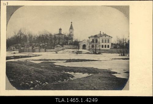 Tiigiveski at the cemetery of the Russian Orthodoxer Friedhof.