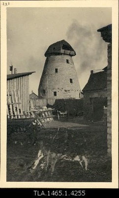 Windmill Lasnamäel.  similar photo