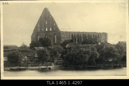 The ruins of the Pirita monastery.