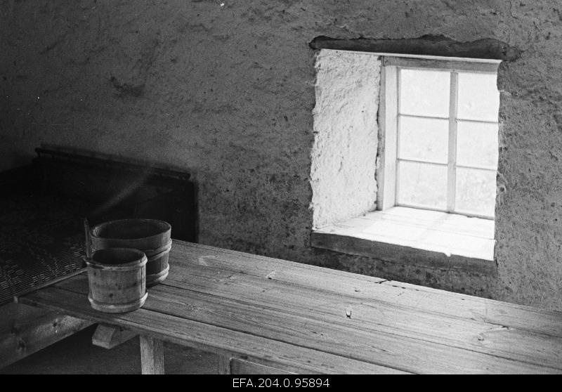 Interior view of the House Museum in Juhan Smuuli Koguva village.