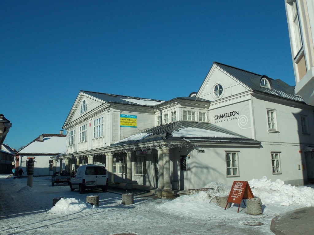 Business building at the Kuressaare merchant courtyard