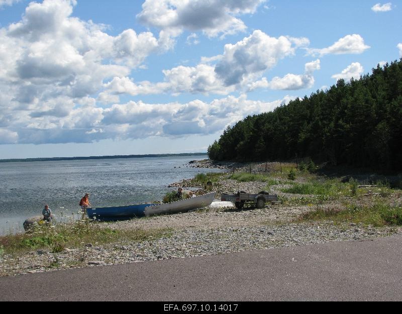 View of Saaremaa port.