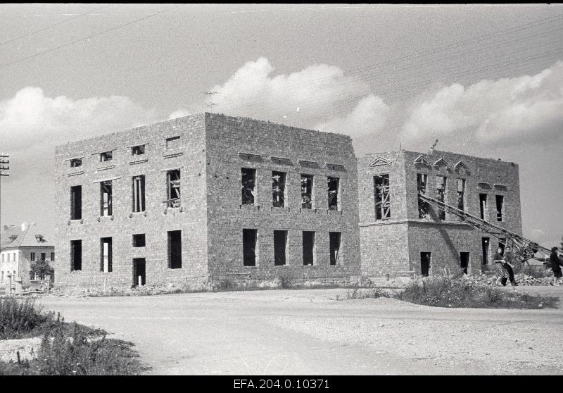 Construction of agro-zootechnical propaganda house in Orissaare.
