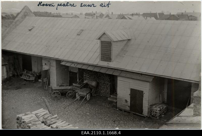 Pärnu. The grinding factory in the courtyard of the 87th building of Riga Highway.
