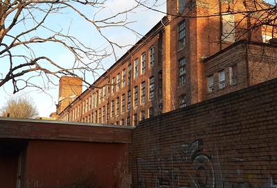 External view of "Balti Manufacture" rephoto