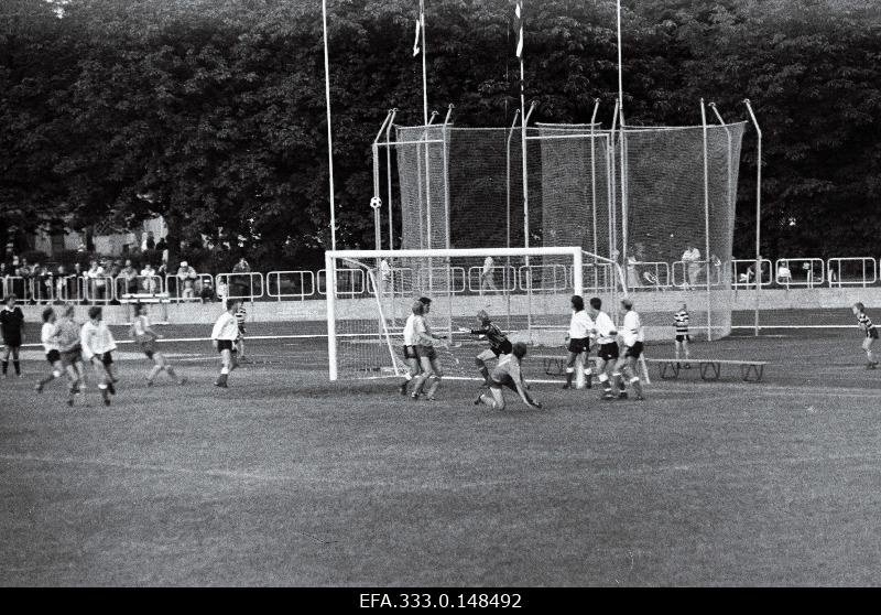 The 50th anniversary of the first meeting of Estonian and Latvian Football National Assembly at Kadrioru Stadium.