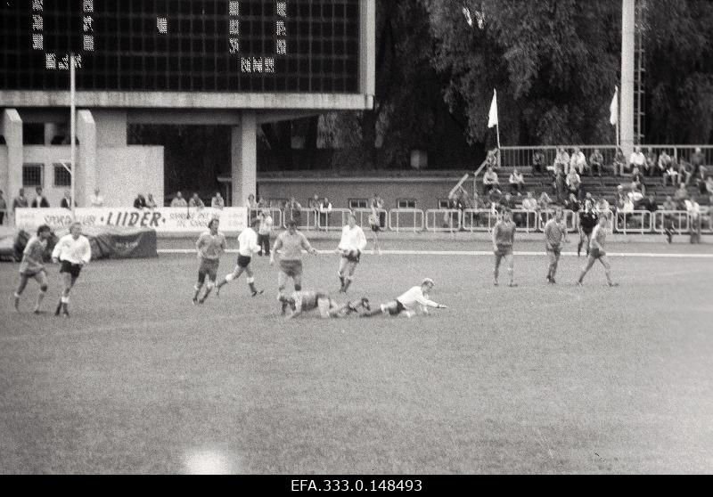 The 50th anniversary of the first meeting of Estonian and Latvian Football National Assembly at Kadrioru Stadium.