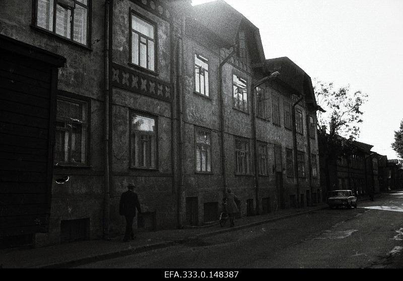 View of the building J. Nikonov Street 11.