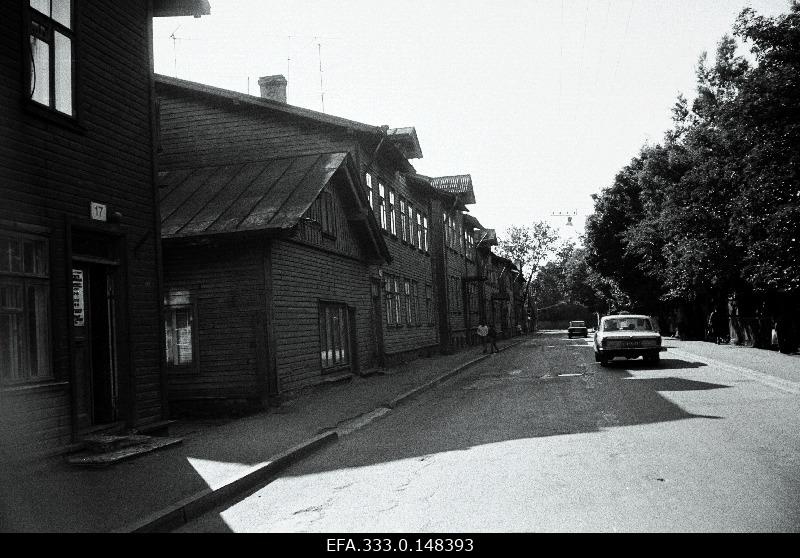 View of the building J. Nikonov Street 17.