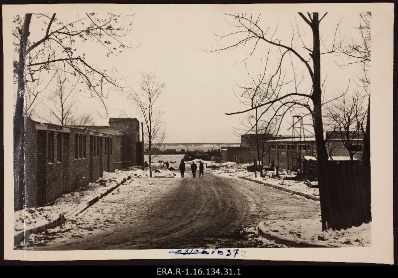View of the shipyard under the supervision of the Soviet Navy in Tallinn